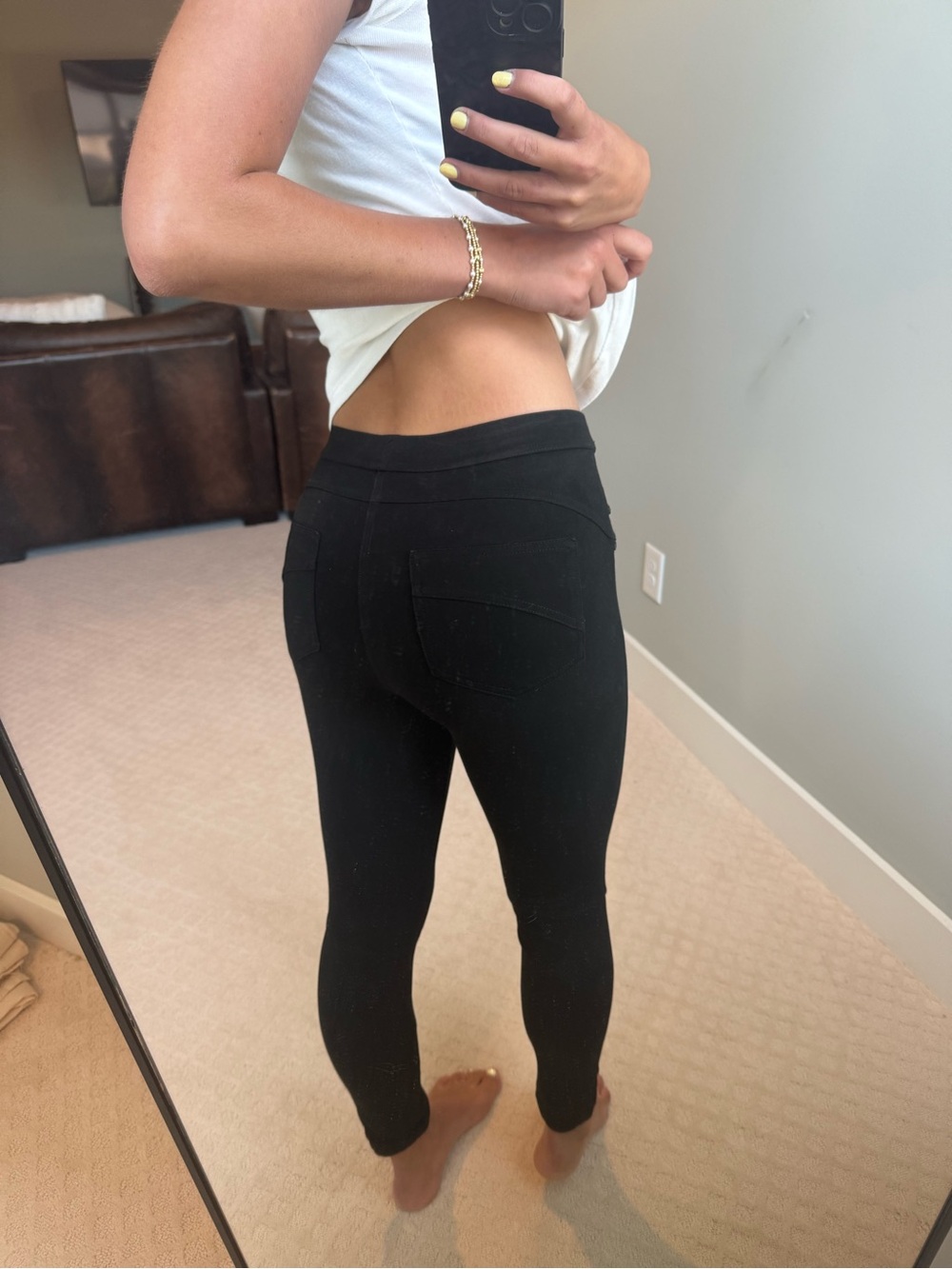 Sanctuary Black Leggings - Classic Solid